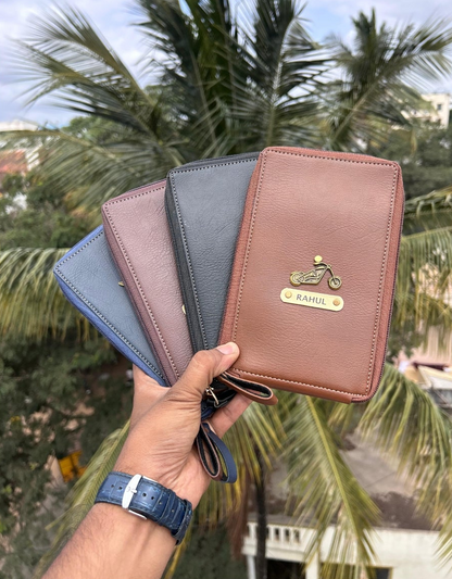 Compact Multi-Utility Travel Wallet Organizer